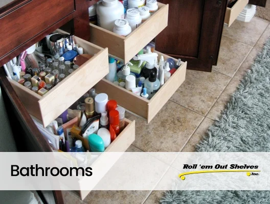 Custom roll-out shelves for your home!, Shelves2Drawers